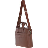 Gabicci Leather Messenger Bag Tan: GB-64956