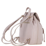 Ashwood Genuine Leather Compact Backpack Beige: Y-57