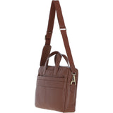 Gabicci Leather Messenger Bag Tan: GB-64962