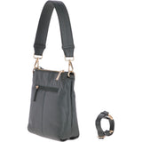 Small Two In One Leather Crossbody Bag & Shoulder Bag Bottle Green : 62539