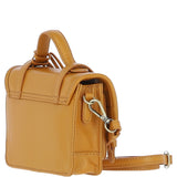 Stylish Ashwood Leather Small Satchel Bag Mustard: Y-61