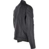 Ashwood Men's Leather Biker Jacket Black: 8055