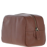Gabicci Leather Washbag Tan: GB-64959