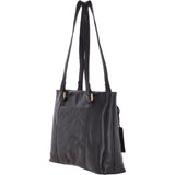 Medium Vintage Leather Handbag Black  – G26