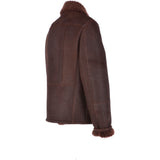 Sheepskin Leather Flying  Jacket  Brown: KE 5037
