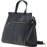 Ashwood Large Leather Grab Bag Black: V-84