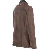 Mens Trapper Leather Jacket Brown 27: 162211