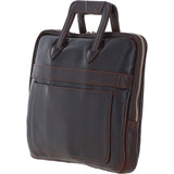 Ashwood Leather Mens Laptop Handle Bag Brown: PL-45
