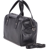 The Bridge Medium Italian Leather Barrel Bag Iron Blue  - 44253 01 09 NH