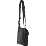 Ashwood Leather & Harris Tweed® Cloth Crossbody Bag Brown/Mcload: TW-24-01-BM