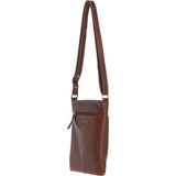 Ashwood Leather Crossbody Bag Tan: M-87