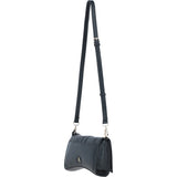 Ashwood Stylish Leather Crossbody Bag Black: 64179