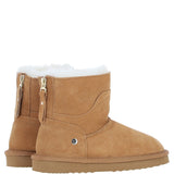 Fenland Ladies Sheepskin Boots Tan: Lottie-Boots
