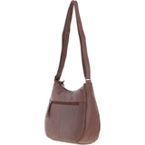 Ashwood Leather Ladies Hobo Shoulder Bag Cognac: Shannon