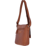 Medium Luxury Leather Travel  Bag Tan: TED