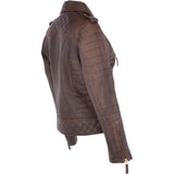 Women's Leather Biker Jacket Timber: 2741