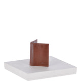 Vegetable Tanned 8 Card holder Wallet Tan : 1290-VT