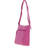 Versatile Leather Shoulder Bag Berry: Bondoran