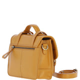 Stylish Ashwood Leather Large Satchel Bag Mustard: Y-63