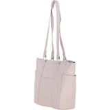 Ashwood Elegant Leather Tote Bag Blush: Oxford