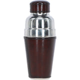 Ashwood Leather-Wrapped Stainless Steel French Cocktail Shaker Chestnut: LF-188