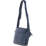 Ashwood Leather Ladies Crossbody Bag Navy: Glasgow