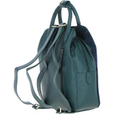 Ashwood Leather & Harris Tweed® Cloth Multi-Pocket Backpack Green/Watch: TW-66-18-GW