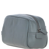 Brampton Leather Washbag Grey: 64407