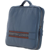 Leather Organizer with Laptop Compartment Navy: 64546