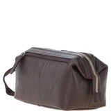 Ashwood Vintage Leather Washbag Brandy: Q-47