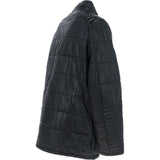Mens Leather Jacket Dark Navy : Mink