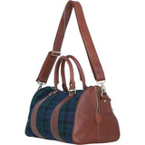 Ashwood Leather & Harris Tweed® Cloth Doctor Holdall Tan/Watch: TW-46-04-TW
