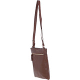 Ashwood Leather Crossbody Bag 2 Tone Tan: 63033