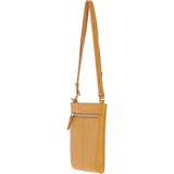 Ashwood Leather Crossbody Bag - Mustard: 63014/cb3