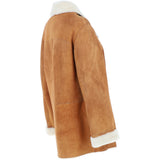 Sheepskin Coat Tan: KB 460