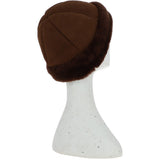 Luxury Sheepskin Hat Brown: 205 HAT