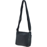 Ashwood Leather Crossbody Bag Black: Iverness