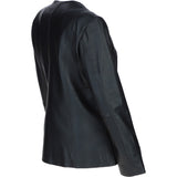 Ladies Ashwood Leather Casual Jacket Black: AWL-881
