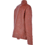 Trapper Leather Jacket Wine : Massimo