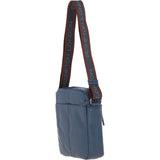 Brampton Leather Men's Crossbody Bag Navy: 64405