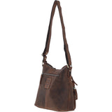 Ashwood Esquire Vintage Leather Handbag Mud/brown: Gloucester