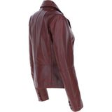 Ashwood Leather Women's Two Button Oxblood Blazer: 10157