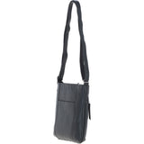Ashwood Women's Leather Shoulder Bag Black: Edinburgh