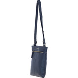 Ashwood Leather Crossbody Bag Dark Blue: 63033