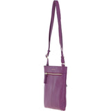 Ashwood Leather Crossbody Bag - Raspberry: 63014/cb3