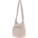 Ashwood Leather Ladies Hobo Shoulder Bag Mushroom: Shannon