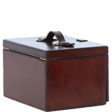 Ashwood Leather's Luxury Jewellery Box Medium Chestnut: LF-166
