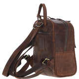 Ashwood Vintage Leather Backpack Mud/brown: Tenbury