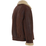 Sheepskin Flying Jacket Antique Beige: KE-184