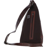 Ashwood Leather Spacious Unisex Sling Bag Brandy: P-67